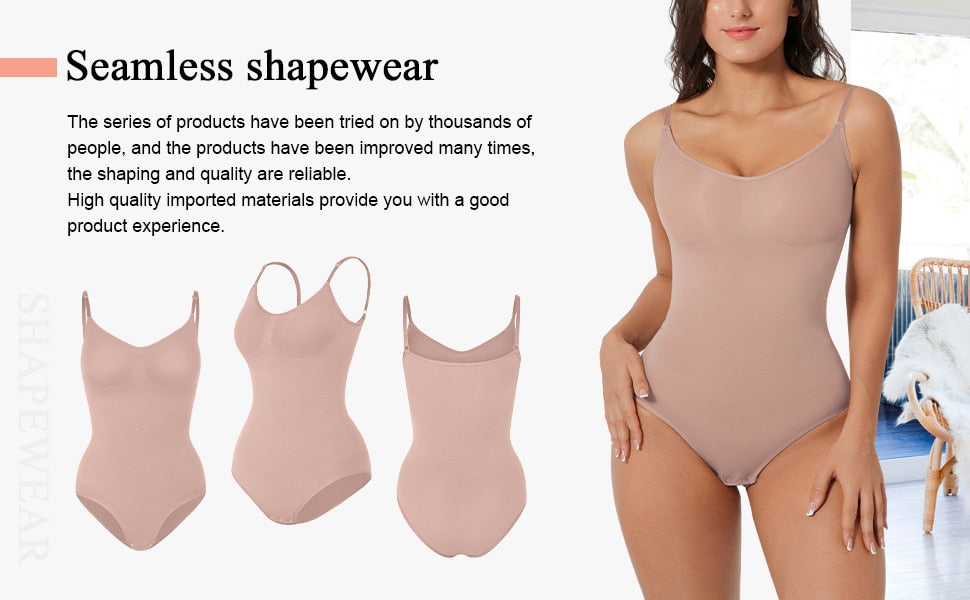 Seamless Shapewear Bodysuit Slimming Women Underwear Corset