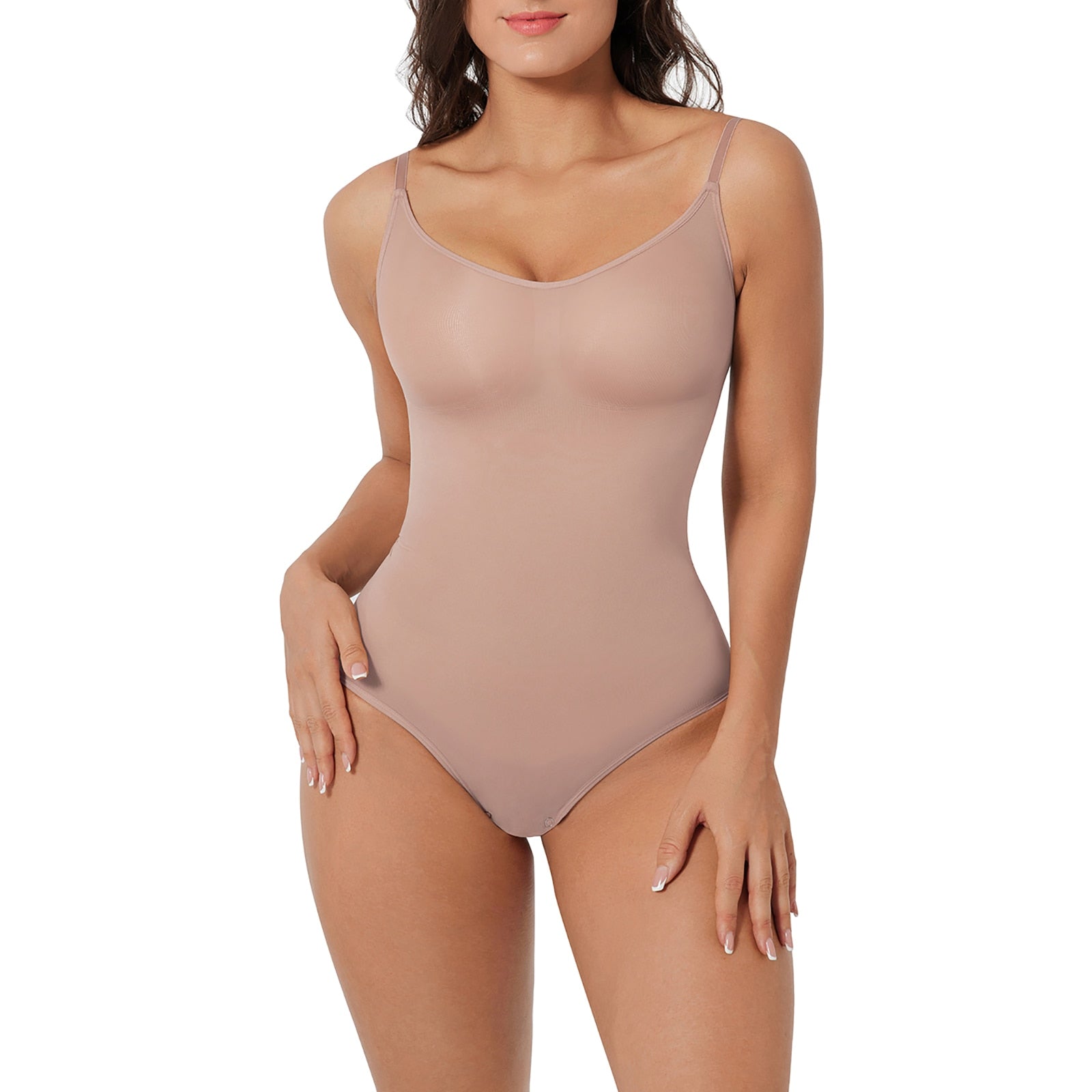 Generic Bodysuit Briefs Women Full Body Shaper Underwear Seamless Sexy  Tummy Control Shapewear Mesh Slimming Flat Belly Underbust Corset
