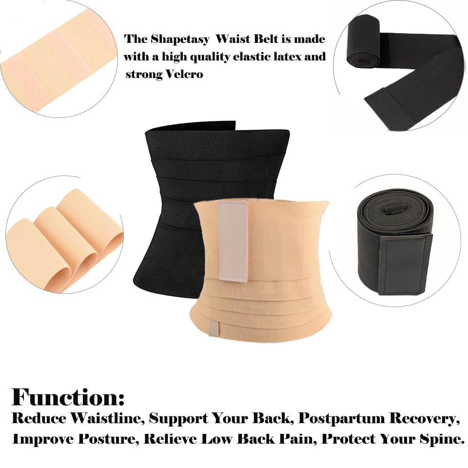 Lay and Bandage Wrap Waist Trainer - Shape Secure
